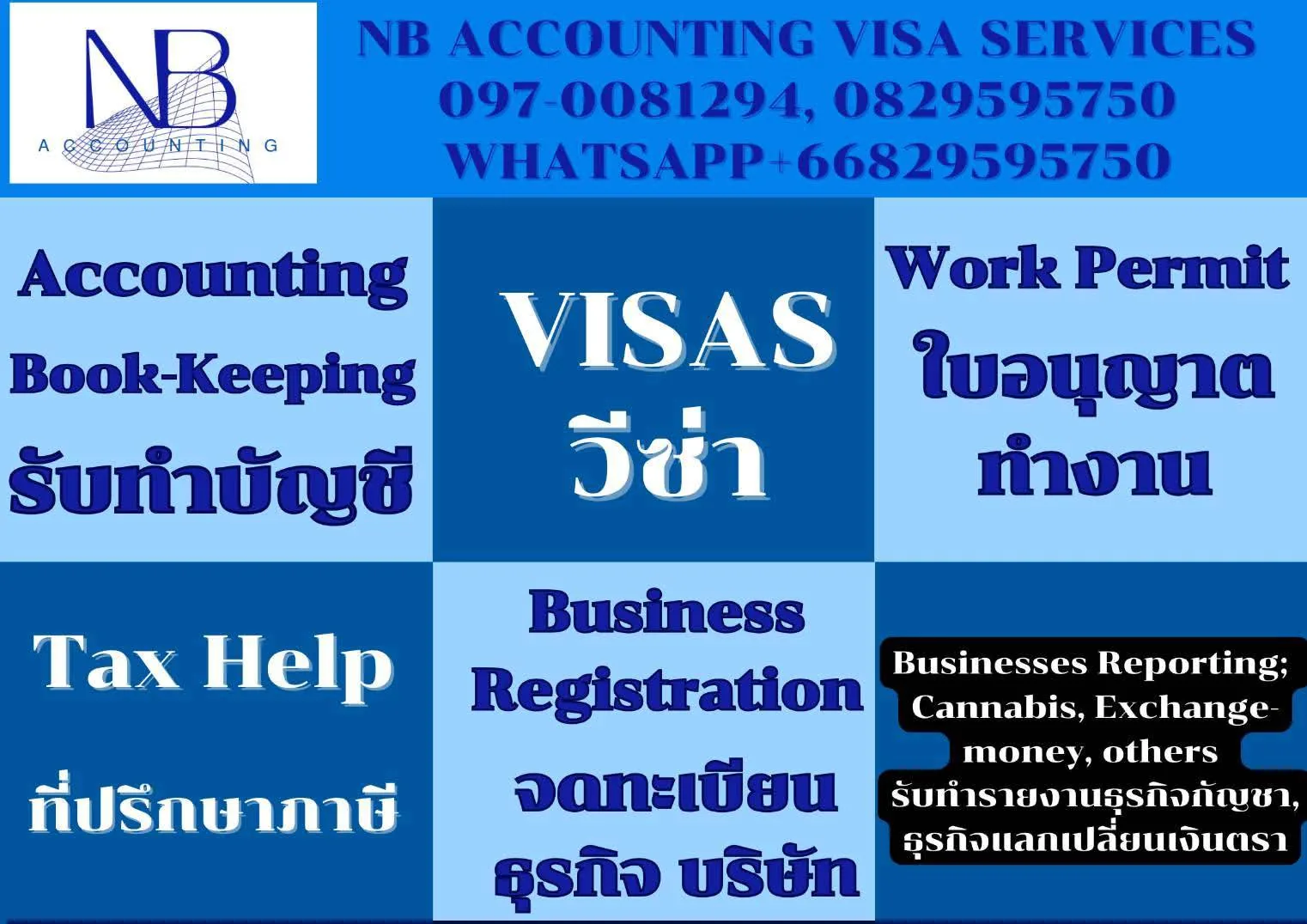 NB Accounting — Accounting, Visa, Work Permit, Tax, Business Registration, Specialized Reporting